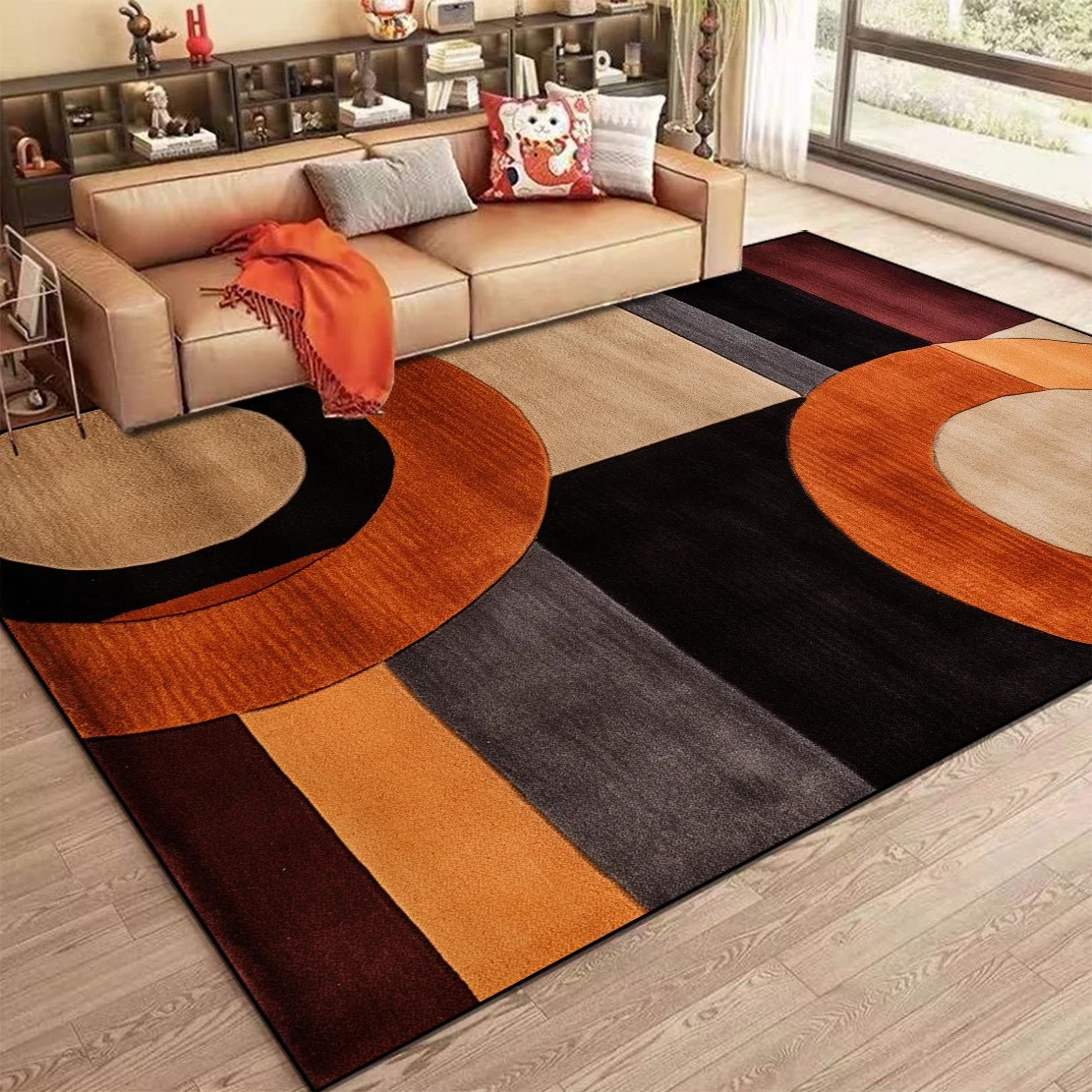 Nordic Abstract Carpet for Liv - Home Bar Lounge recension och pris