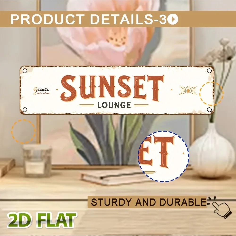 CIFbuy Customizable 2D Flat Re - Home Bar Lounge recension och pris